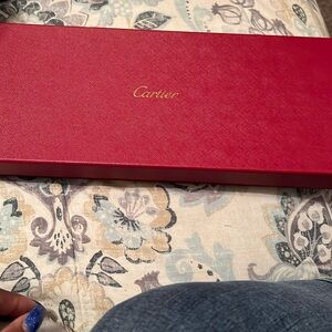 Cartier 2 part trinket trays